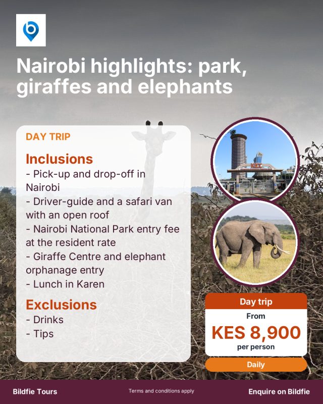 Nairobi highlights poster