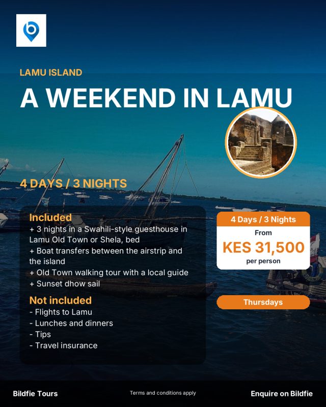 Lamu weekend poster